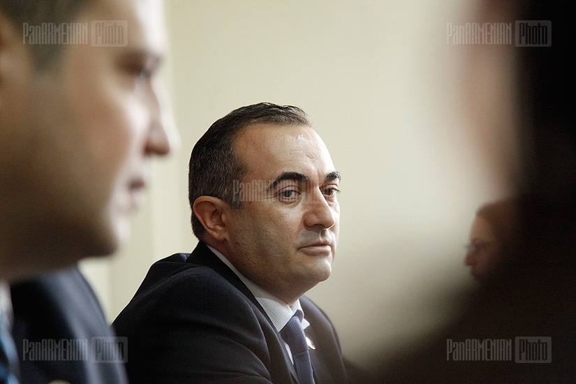 Press conference of Vahan Babayan and Tevan Poghosyan