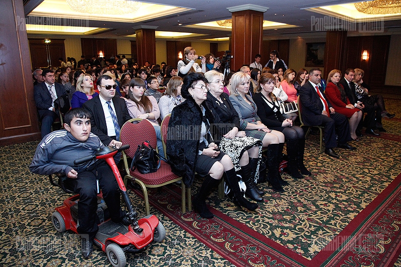 Closing ceremony of  “Speaking for Myself: Voicing the Hopes and Concerns of Children in Armenia” project