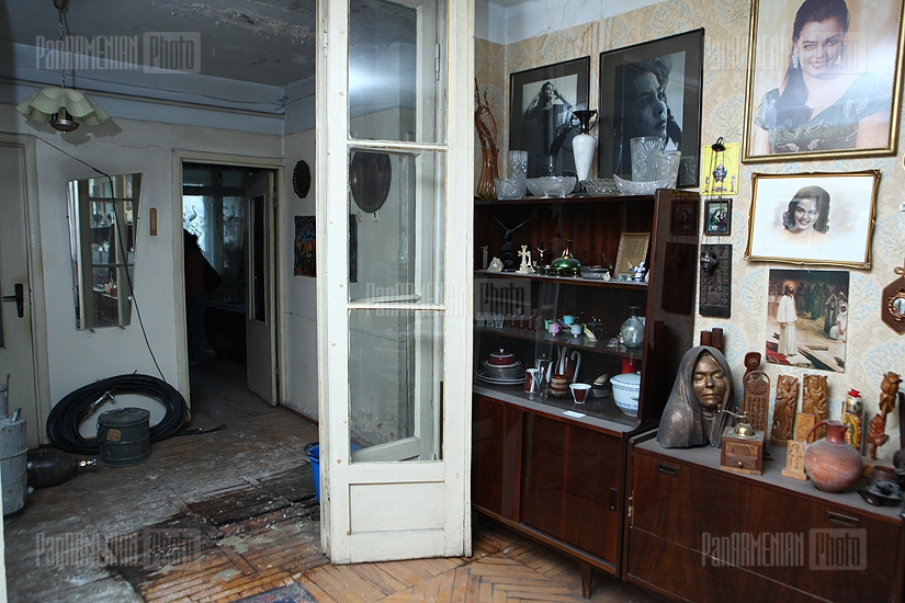  Khoren Palyan’s apartment affected by water damage