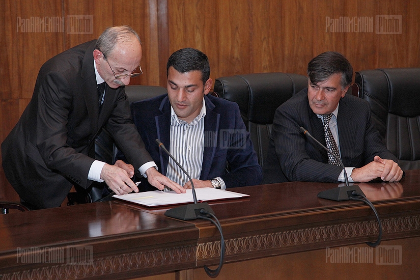 Memorandum of cooperation signed between representatives of government, viticulture and precision engineering