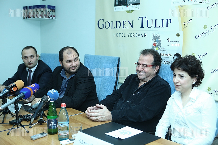 Press conference on Armenian State Chamber Orchestra’s 50th anniversary gala concert