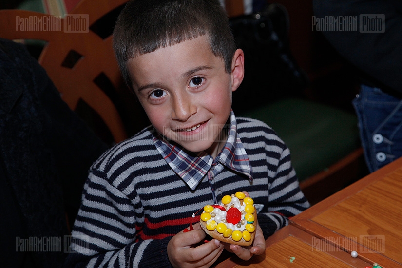 Charitable Christmas event for children with disabilities organized by Armenia-Marriott 