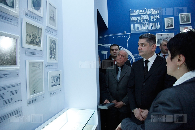 RA PM Tigran Sargsyan attends the opening of Alexander Spendiaryan House-Museum after the reconstruction