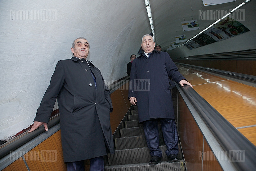 EU officials’ visit to Yerevan Metro