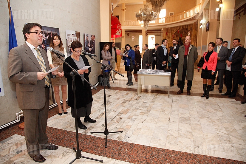 Different Faces, shared hopes photo-exhibition opening