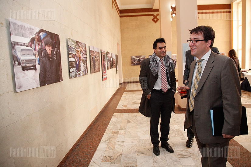 Different Faces, shared hopes photo-exhibition opening