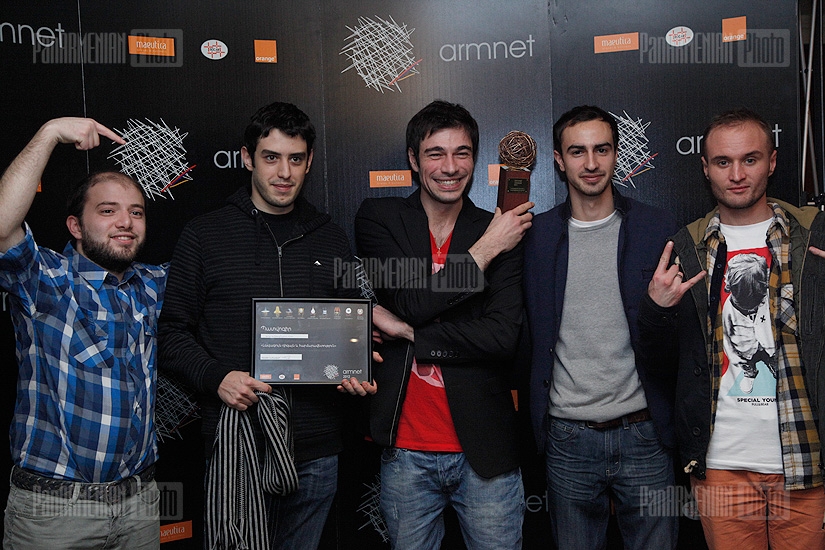 Armnet 2012  մրցանակաբաշխություն