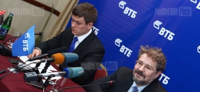 Eurasian Development Bank, VTB Bank (Armenia) give joint press conference