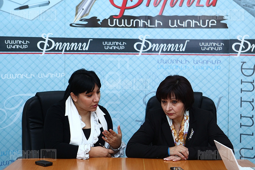 Press conference of Zoya Tadevosyan