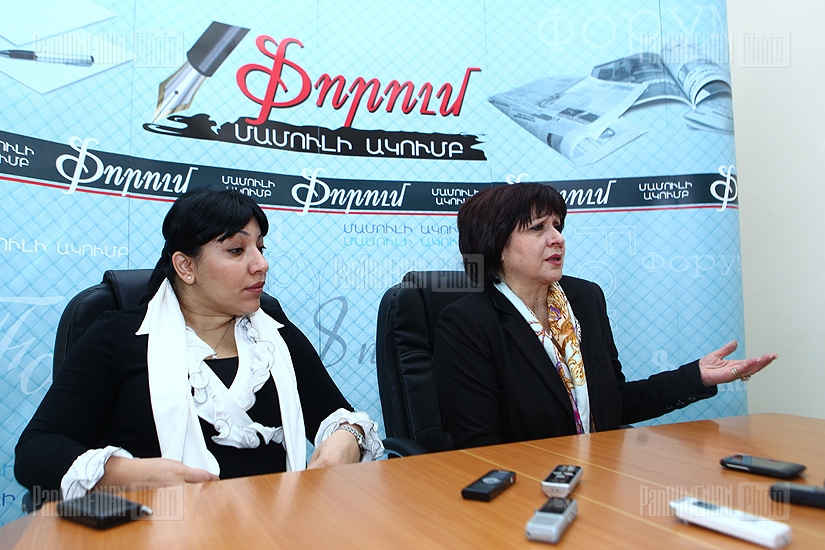 Press conference of Zoya Tadevosyan