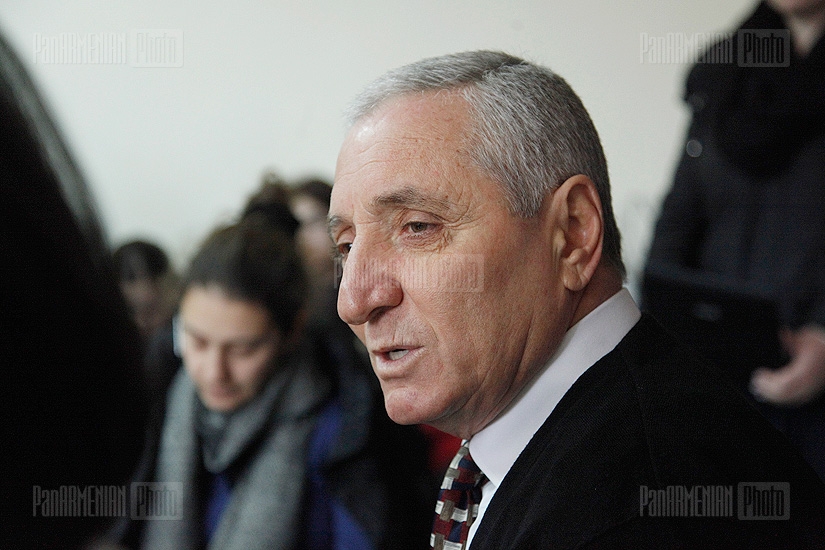 Press conferenc of Suren Abrahamyan