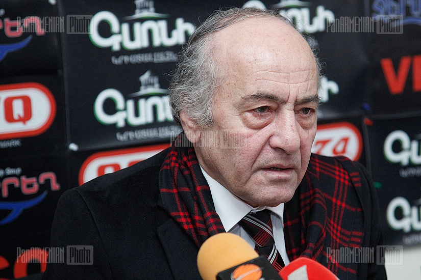 Press conference of publicist Meruzhan Ter-Gulanyan  