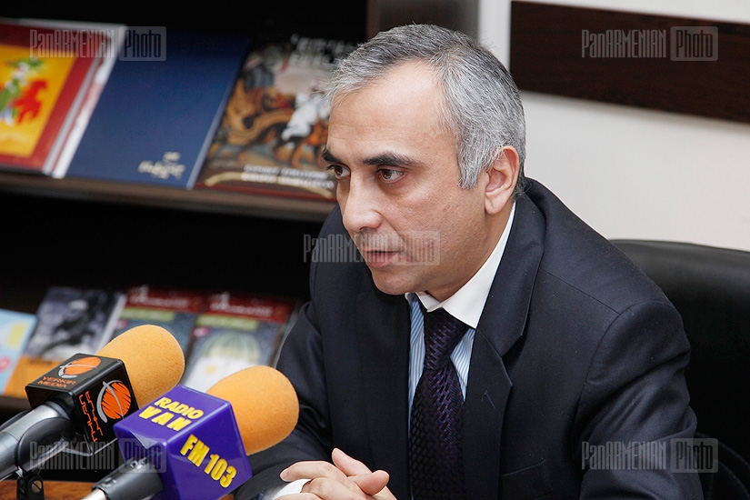 Press conference of RA Deputy Minister of Culture Arthur Phoghosyan
