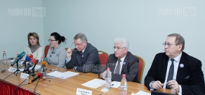 Press conference of ICES observer mission  