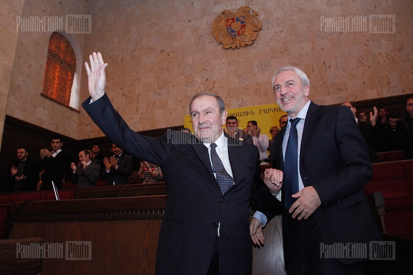The 17th congress of Pan-Armenian National Movement (HHSh) Party 