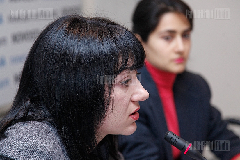 Press conference of Haykuhi Gevorgyan