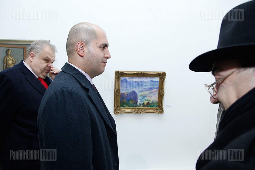 Exhibition dedicated to the 90th anniversary of Armenian State Pedagogical University at the Artists’ Union of Armenia