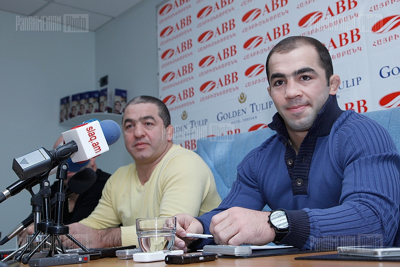 Press conference of Arsen Julfalakyan, Levon Julfalakyan and Samvel Gevorgyan