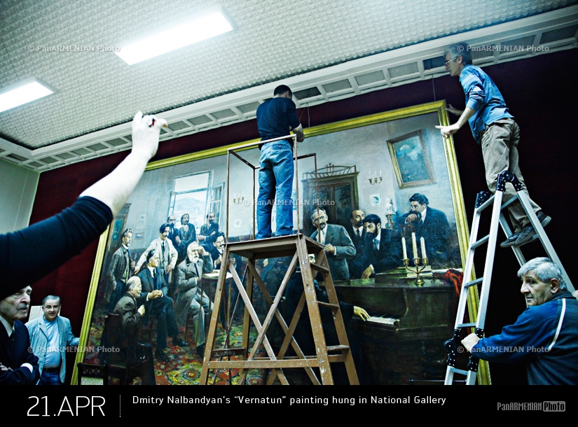 Ազգային պատկերասրահում պատրաստվում են ցուցադրել Դմիտրի Նալբանդյանի «Վերնատունը» 