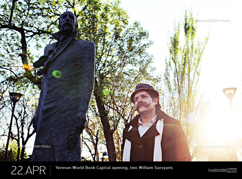 Открытия мероприятий «Ереван Всемирная столица книги 2012»: Два Уильям Сароянов