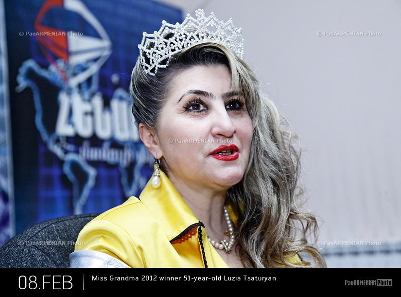 Miss Grandma 2012 winner 51-year-old Luzia Tsaturyan 