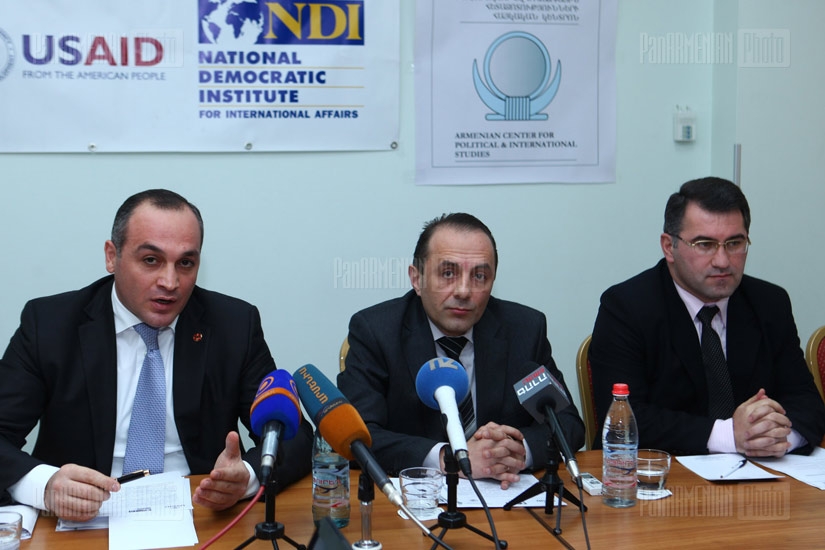Discussion organized by NDI concerning Presidential Elections 