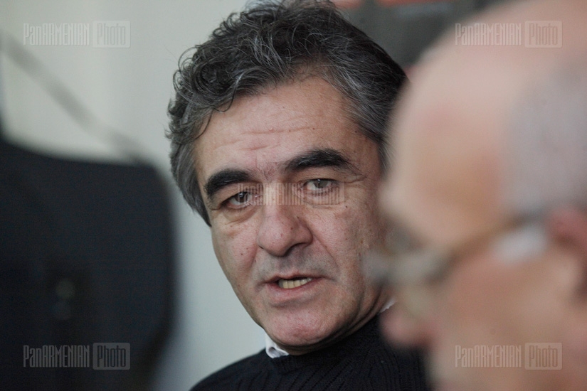 Press conference of Levon Shirinyan and Manvel Sargsyan