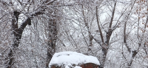 Snow in Yerevan