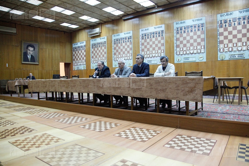 Armenia chess championship draw held Jan 11