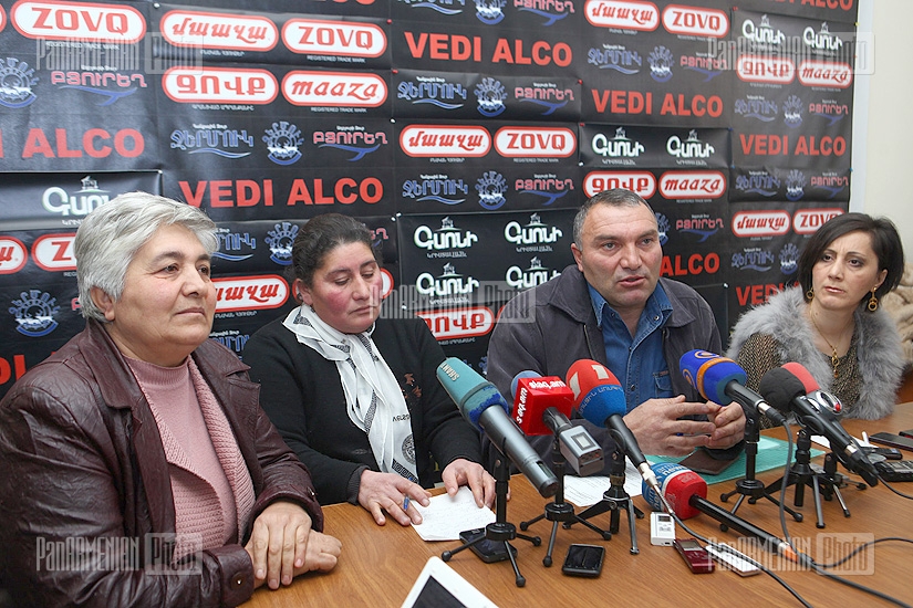 Press conference on  Mataghis case