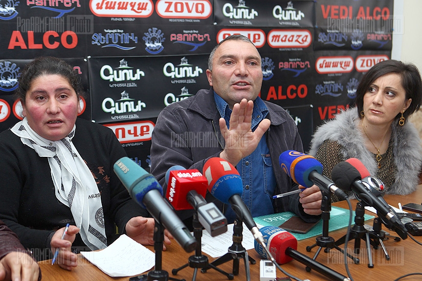 Press conference on  Mataghis case