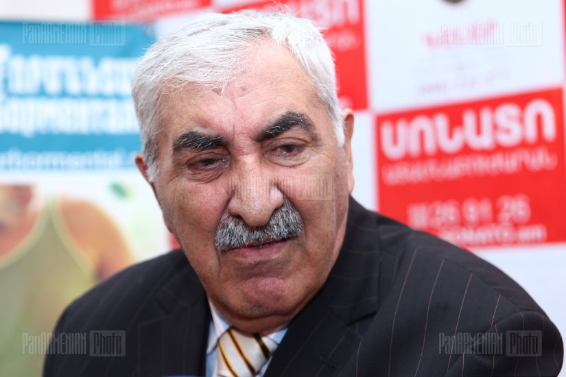 Press conference of the President of the National Union of Yezidi in Armenia Aziz Tamoyan