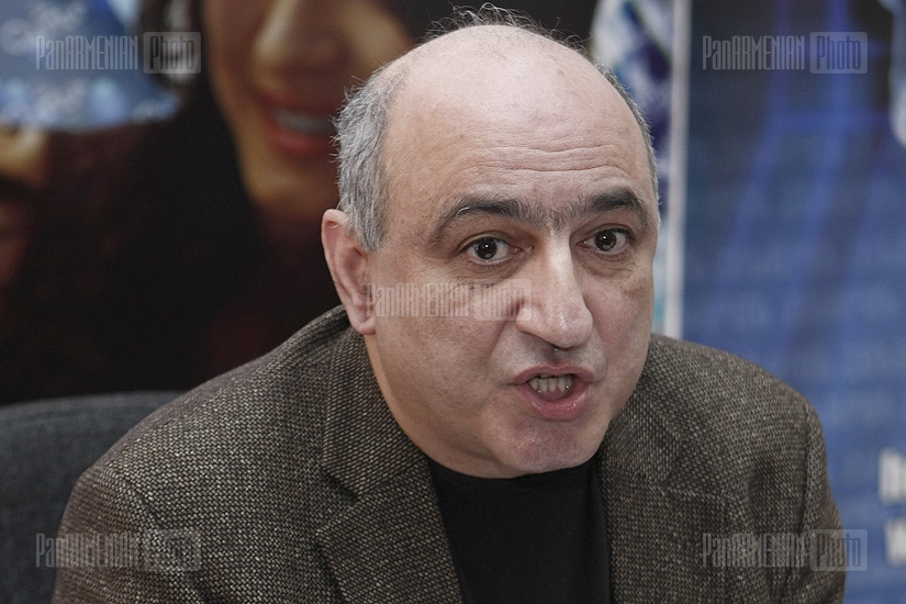 Press conference of Boris Navasardyan