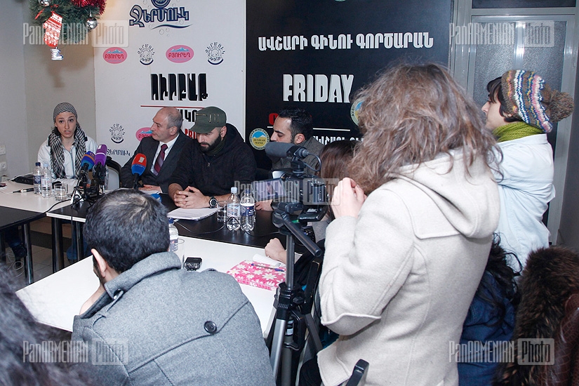 Press conference of Members of the Pan-Armenian Environmental Front