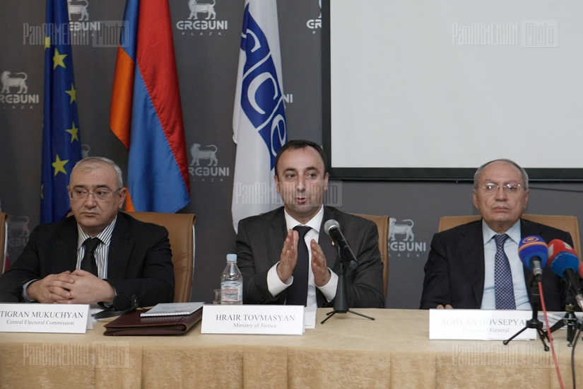 Ընտրակեղծիքների գործերի քննության թեմայով Հայաստանի իրավապահ մարմինների աշխատակիցների համար կազմակերպված եռօրյա դասընթացներ