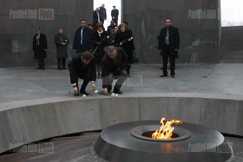 Վրաստանի վարչապետ Բիձինա Իվանիշվիլու այցը Ծիծեռնակաբերդ