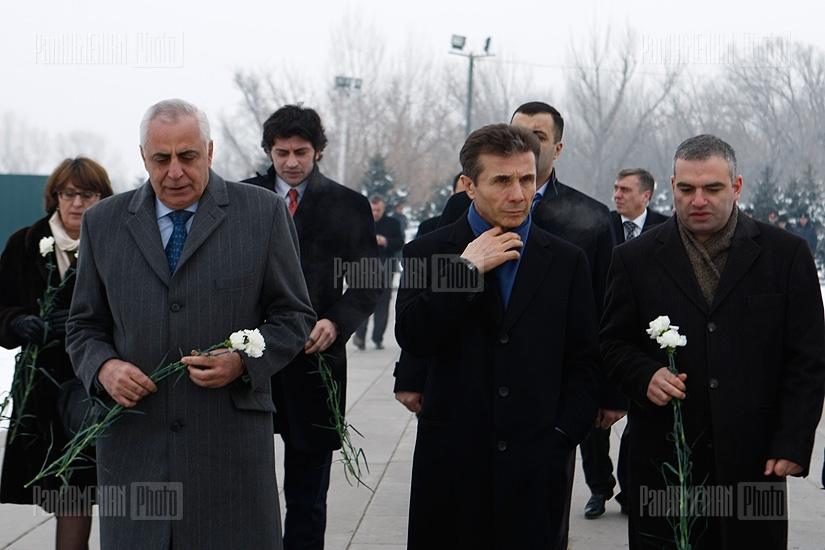 Վրաստանի վարչապետ Բիձինա Իվանիշվիլու այցը Ծիծեռնակաբերդ
