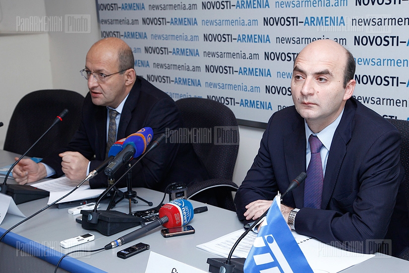 Press conference of Karen Vardanyan and Bagrat Yengibaryan