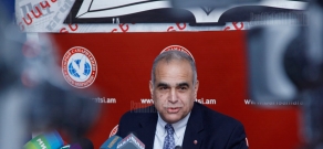 Press conference of Raffi HovannisIan