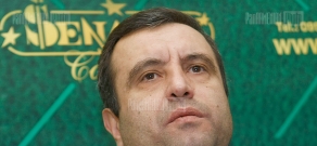 Press conference of presidential candidate Vardan Sedrakyan