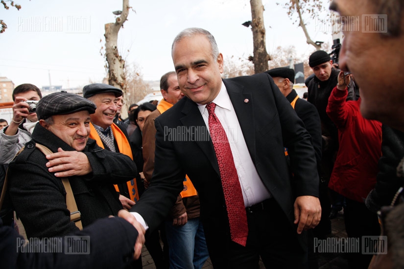 Starting of pre-election campaign of Raffi Hovannisian