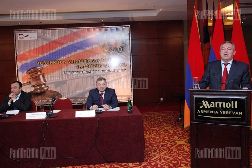 Conference dedicated to 5th anniversary of RA Adminitrative Court  