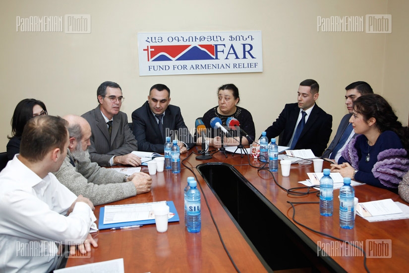 Церемония вручения научных грантов Армянским национальным научно-образовательным фондом АФП