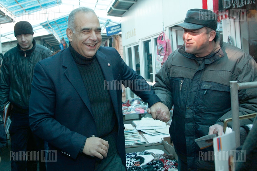 Raffi HovannisIan's campaign continues in one of the markets