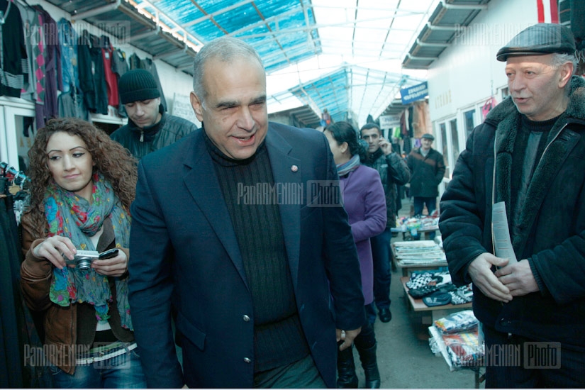 Raffi HovannisIan's campaign continues in one of the markets