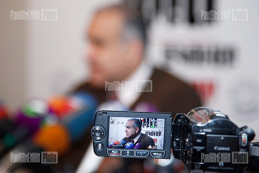 Пресс-конференция Раффи Ованнисяна