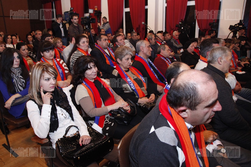 Встреча президента РА Сержа Саркисяна с жителями области Давиташен