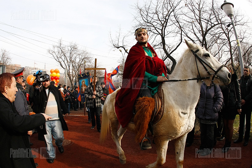 Celebration of St.Sargis day