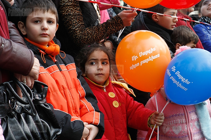 Celebration of St.Sargis day