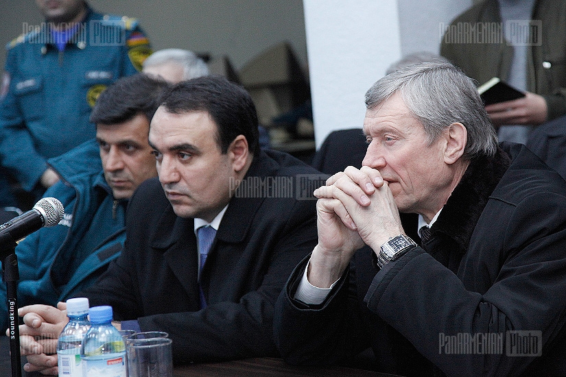 Генеральный секретарь ОДКБ Николай Бордюжa посетил Центр кризисного управления Армении